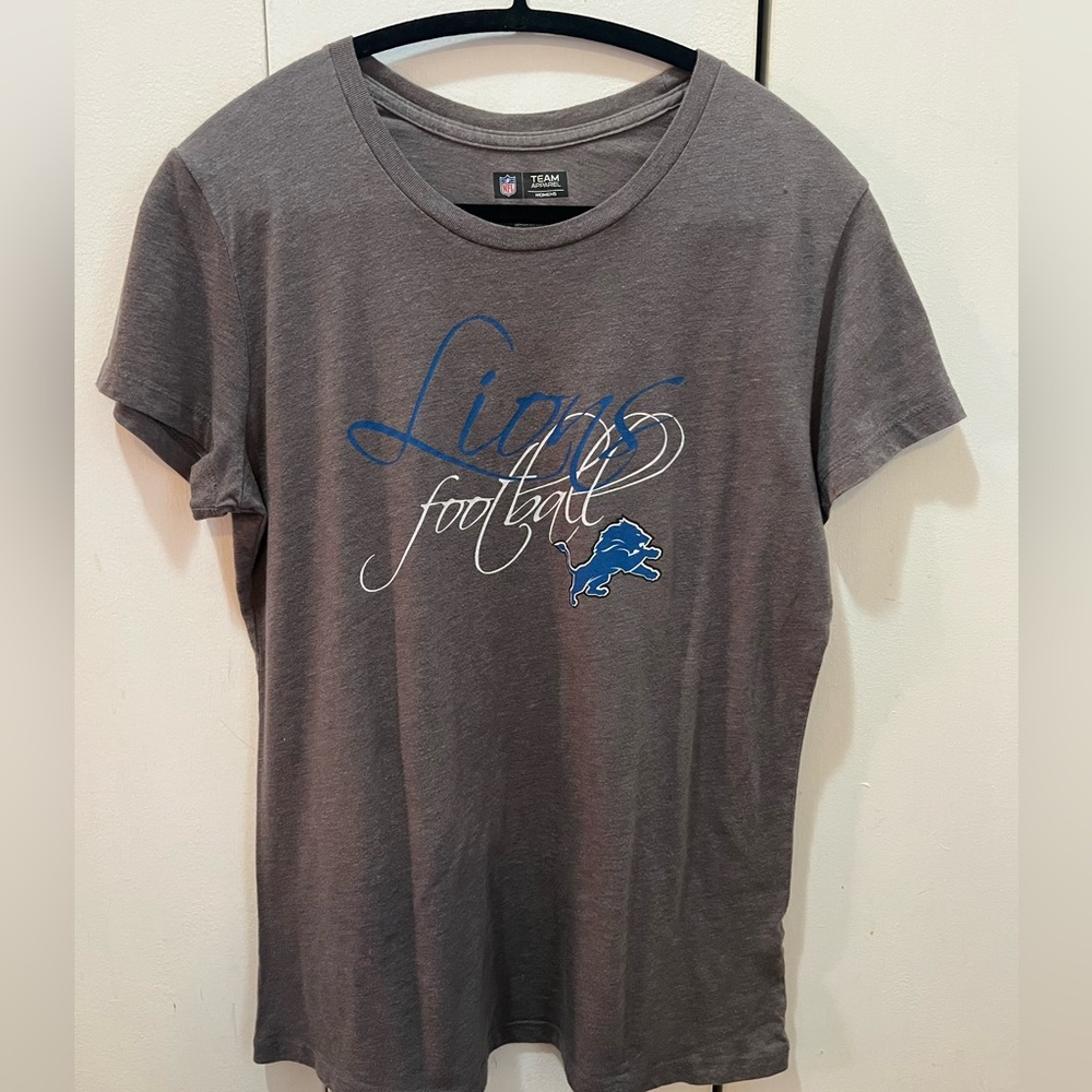 NFL Women's Gray Detroit Lions XLG